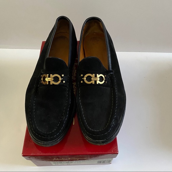 Salvatore Ferragamo suede loafers